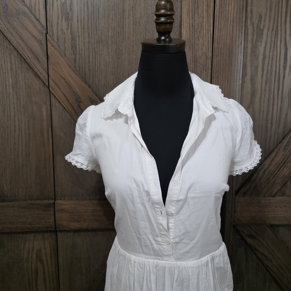 Reformation White Midi Dress - Picture 2 of 4